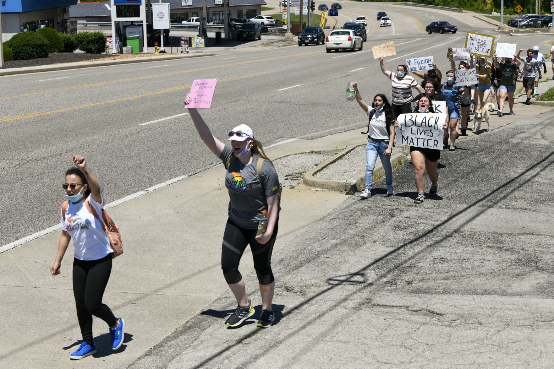Photos: BLM protest in Arnold